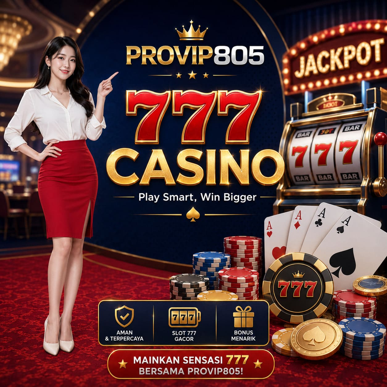 PROVIP805 777 Casino Jadi Pilihan Hiburan Digital