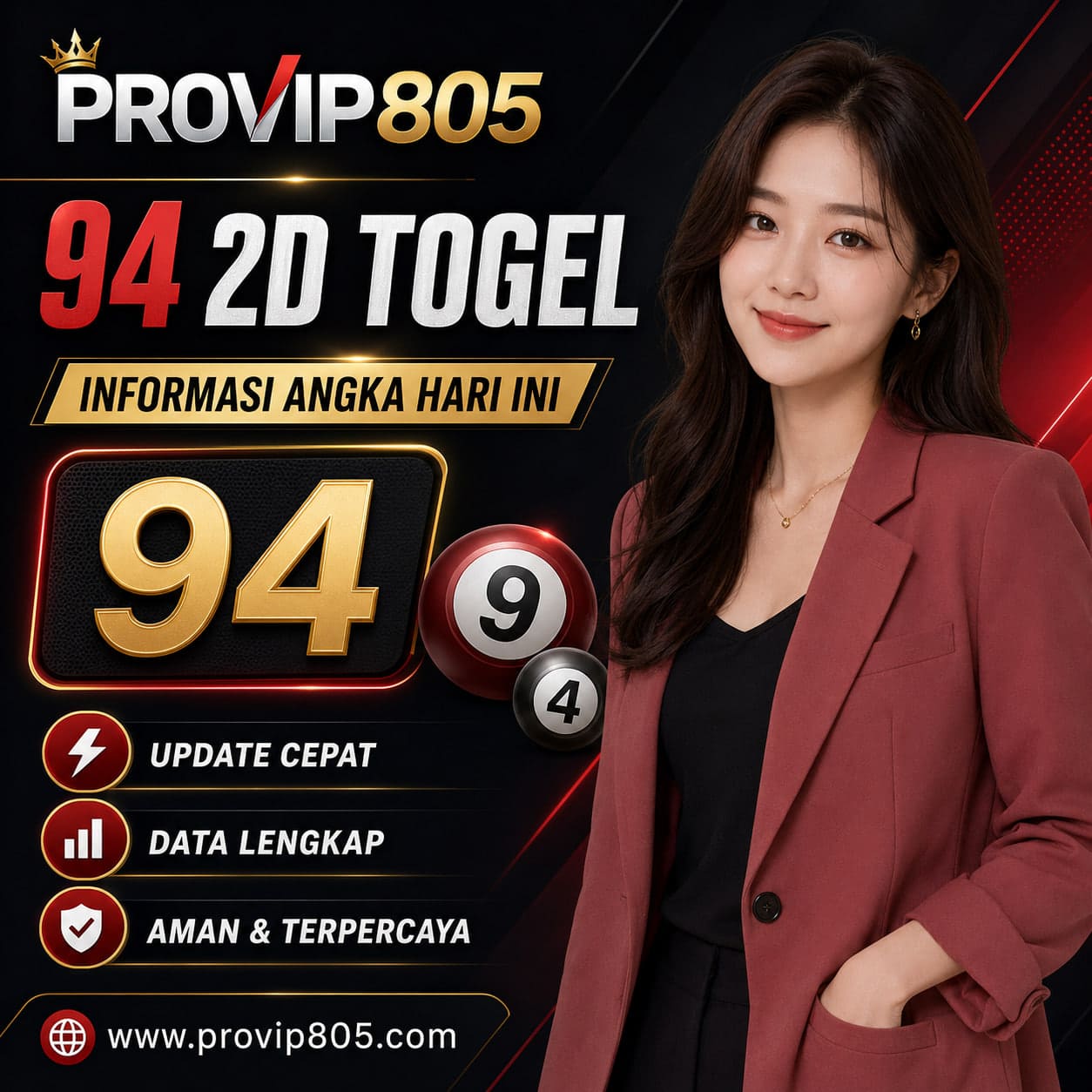 94 2D Togel PROVIP805 Jadi Angka Populer